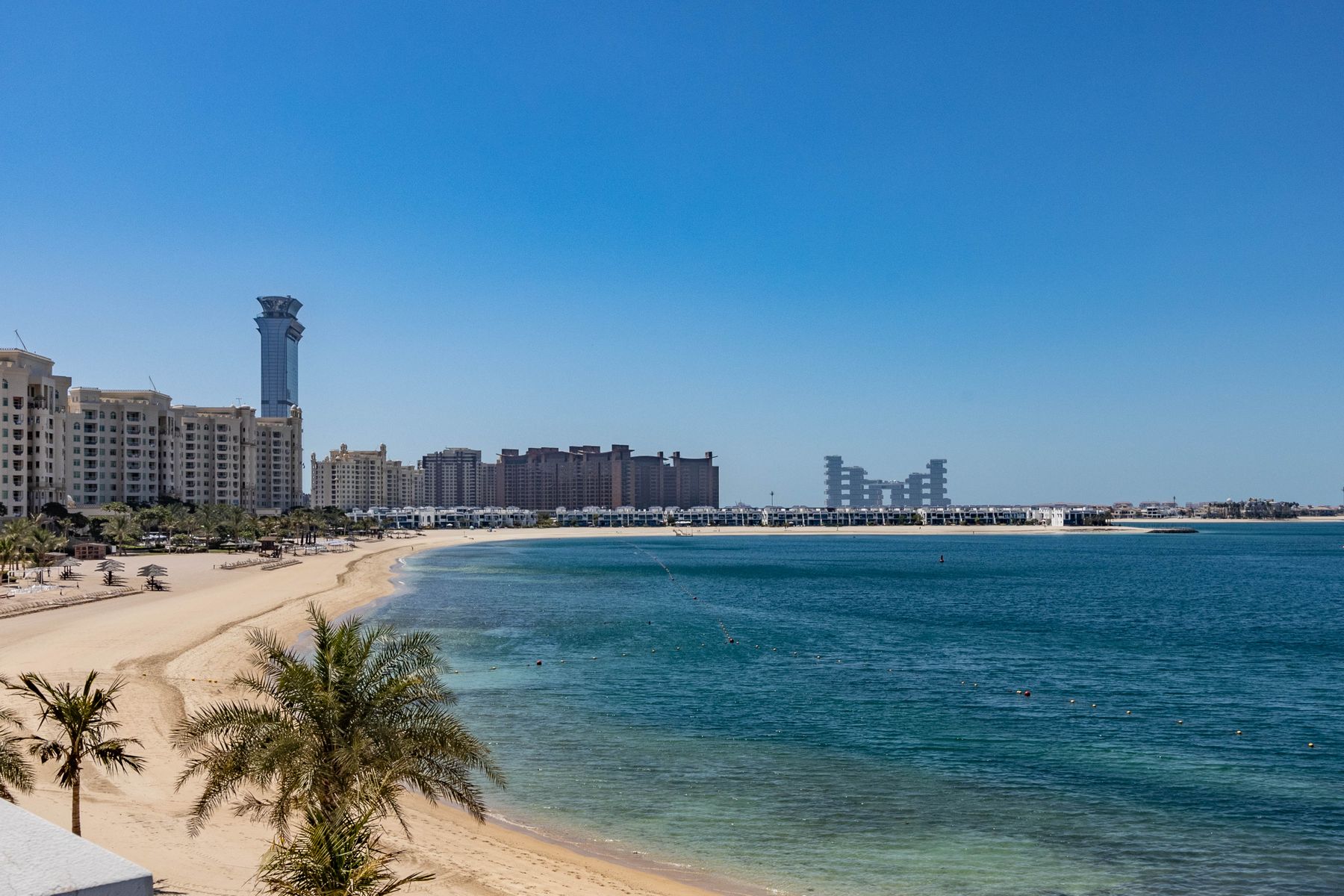 Plage de Palm Jumeirah, Dubaï